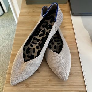 Rothy’s The Point II in Ecru